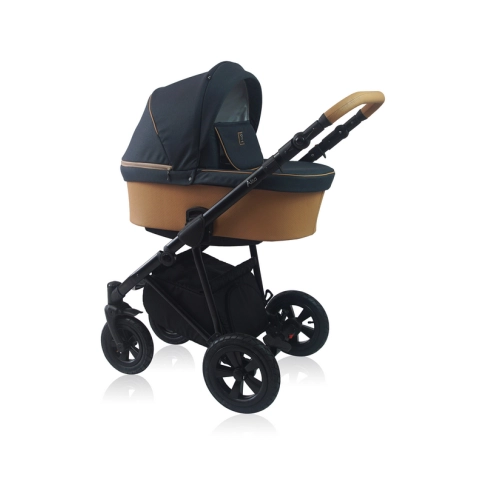 Alisa - Baby pram with the addition of bronze - 2in1, 3in1