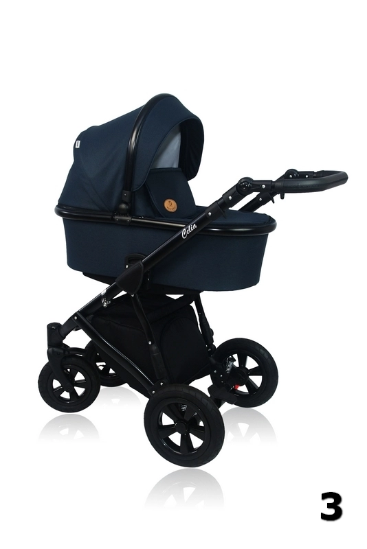 Celia Prampol - navy blue, universal baby stroller