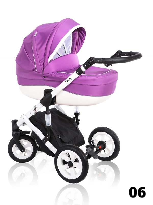 Daisy Prampol - a purple pram for a baby girl