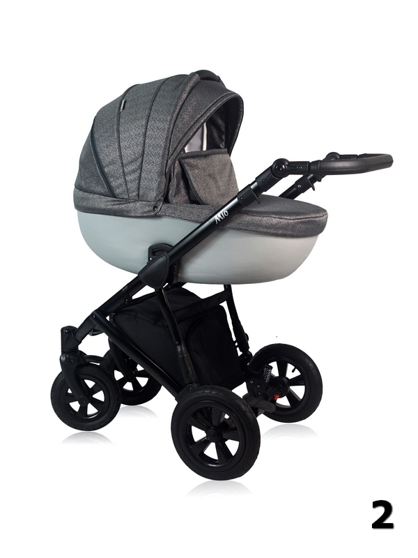 Mio Prampol - a multifunctional baby stroller with one frame, gondola, stroller seat and car seat