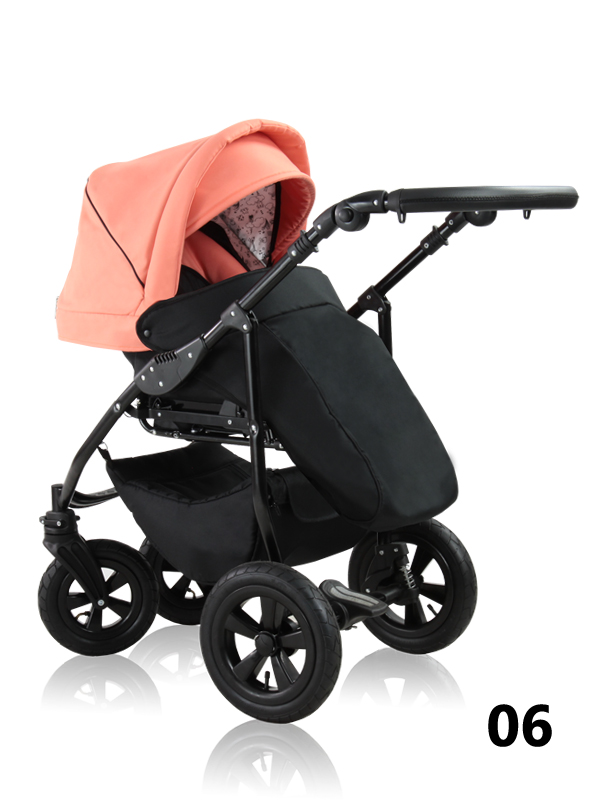 Simple - a salmon colored stroller