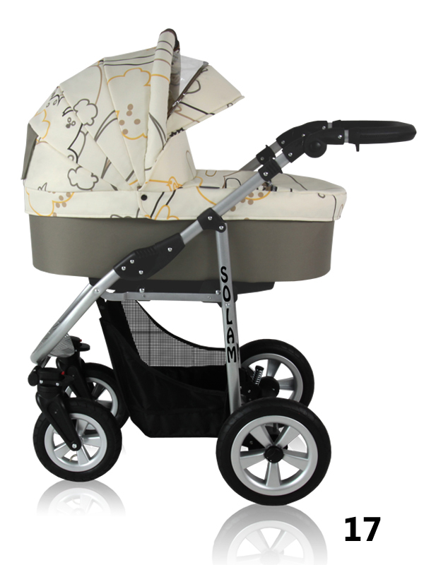 Solam Limited - a pram with an elongated canopy