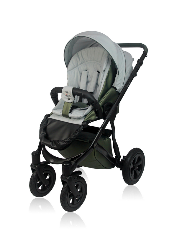 Virage - a stylish stroller with inflatable wheels in the 2in1 or 3in1 version