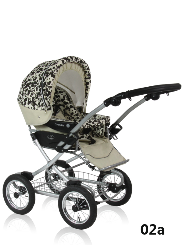 Silvia - a baby stroller with large wheels