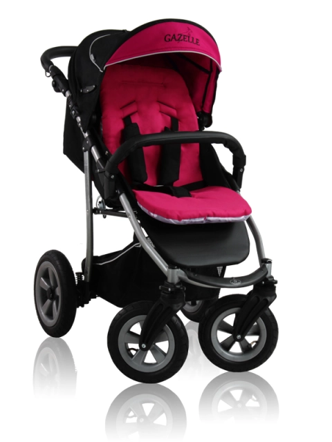 Gazelle Prampol - full-size stroller with double-sided upholstery