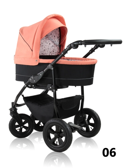 Simple - a pram with an adjustable handle