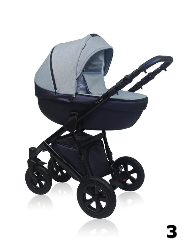 Virage Prampol - blue stroller for a boy or girl